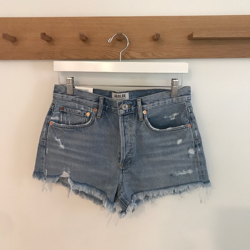 NWT AGOLDE PARKER VINTAGE CUTOFF SHORT “Swapmeet”
